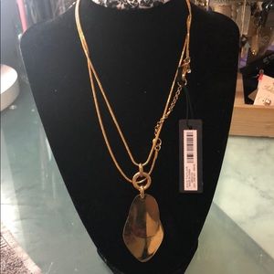 Ann Taylor Metal  Pendant Necklace